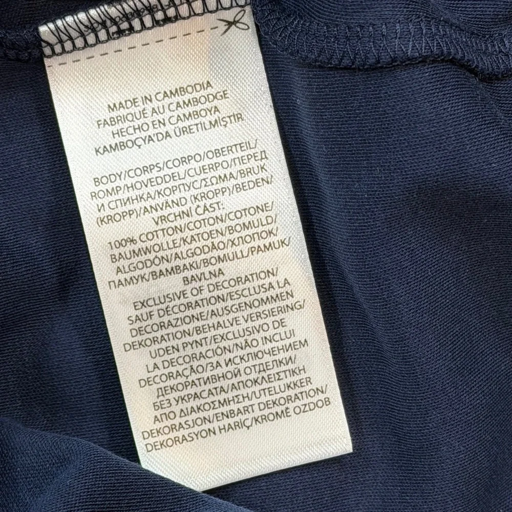 Polo Ralph Lauren Mens AOP Navy Blue Winged PRL Logo Classic Fit Shirt Large NWT